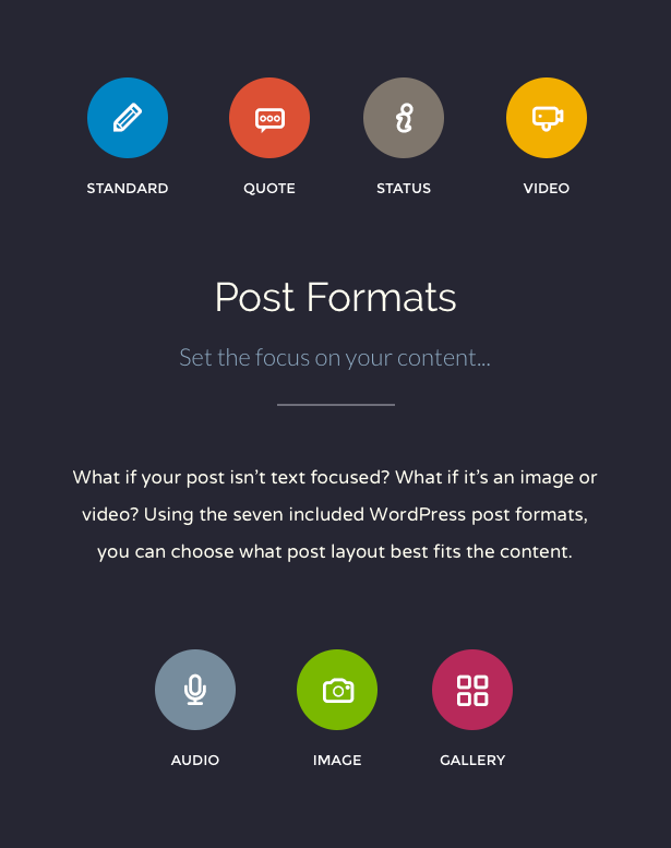 Post Formats